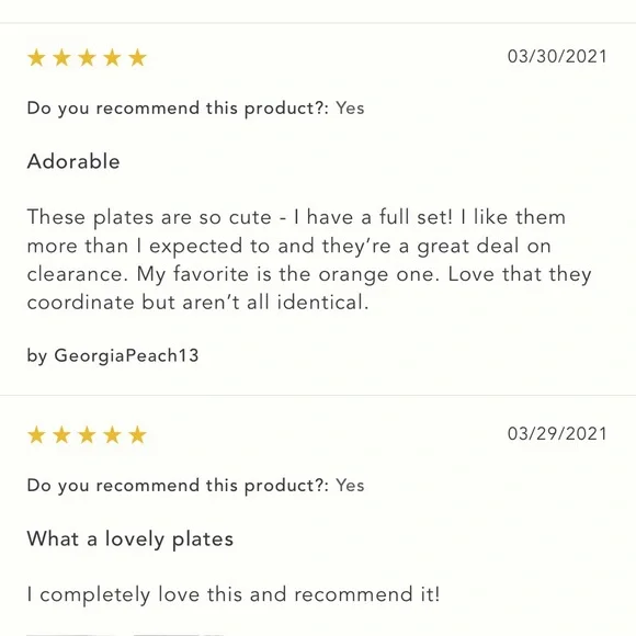 Anthropologie Hotel Magique collection, NWT “Art and Kisses” platter & 2 plates - Picture 7 of 16